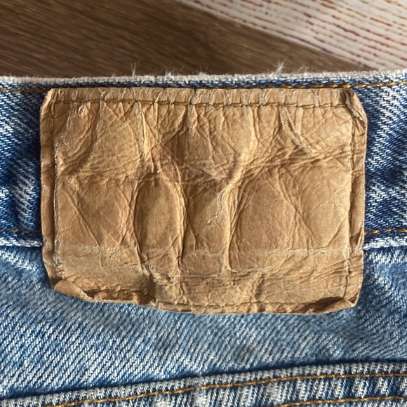 Mens Pre Owned Members Mark Distressed Blue Jeans 38x30 - Picture 11 of 11